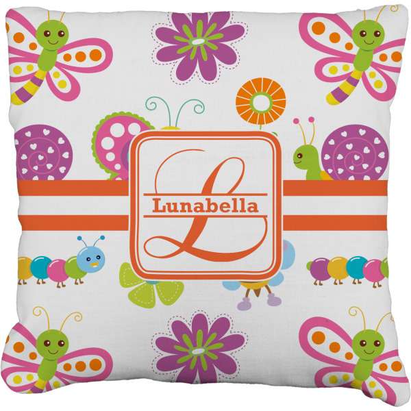 Custom Leopard Print Faux-Linen Throw Pillow 20" (Personalized)