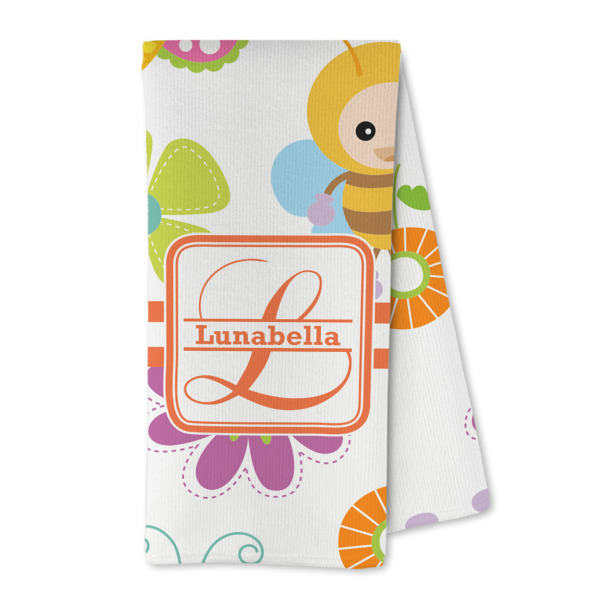 Custom Leopard Print Kitchen Towel - Microfiber (Personalized)