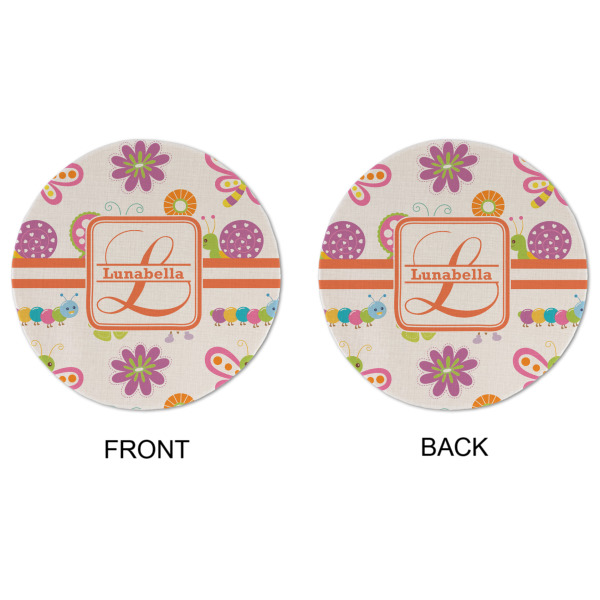 Custom Design - Round Linen Placemats - APPROVAL (double sided)