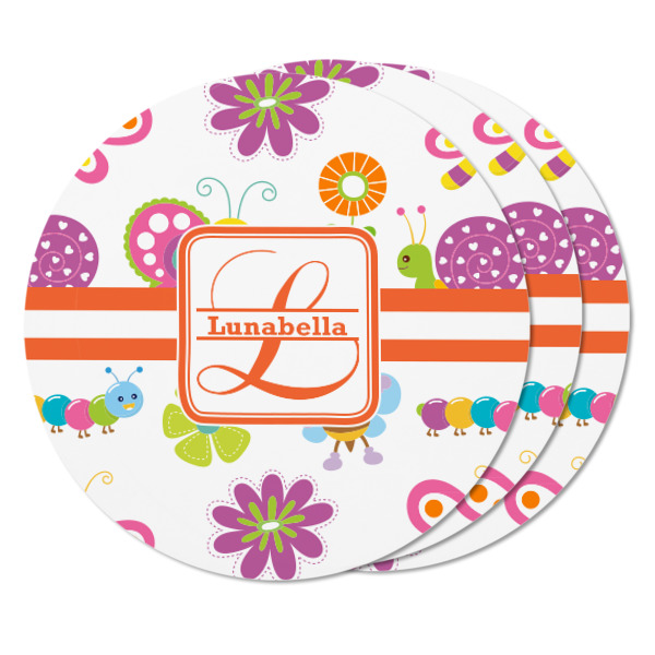 Custom Design - Round Fridge Magnet - THREE