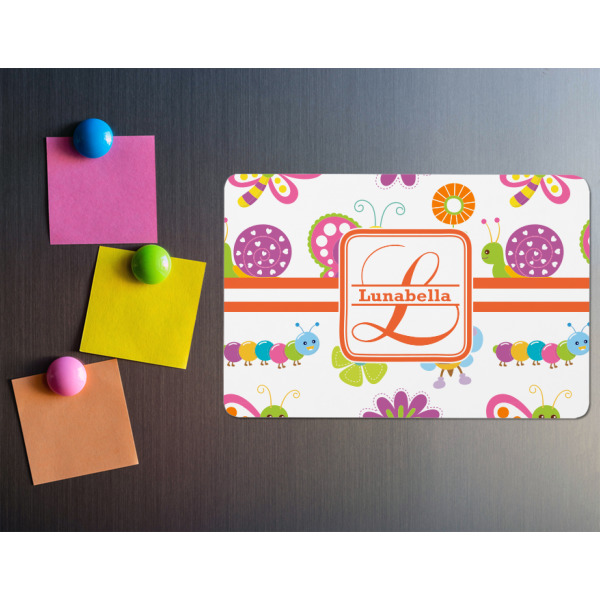 Custom Design - Rectangular Fridge Magnet - LIFESTYLE