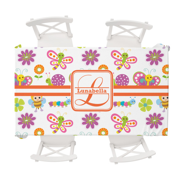 Custom Leopard Print Tablecloth - 58"x102" (Personalized)