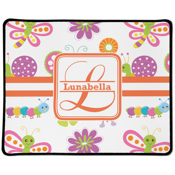 Custom Leopard Print Large Gaming Mouse Pad - 12.5" x 10" (Personalized)