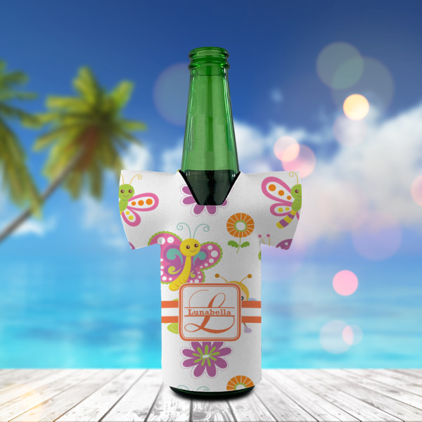 Custom Design - Jersey Bottle Cooler - LIFESTYLE