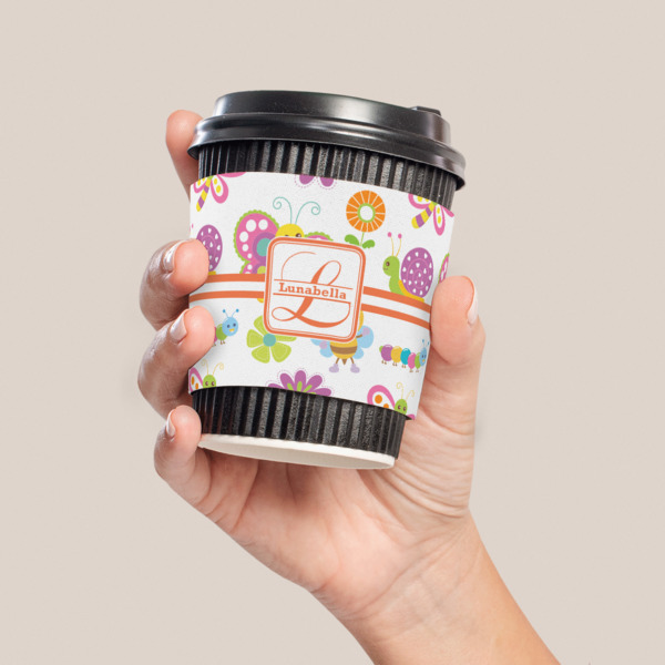 Custom Design - Coffee Cup Sleeve - LIFESTYLE