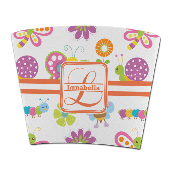 Custom Leopard Print Party Cup Sleeve - without bottom (Personalized)