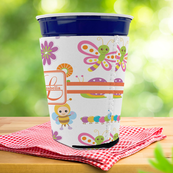 Custom Design - Party Cup Sleeves - with bottom - Lifestyle