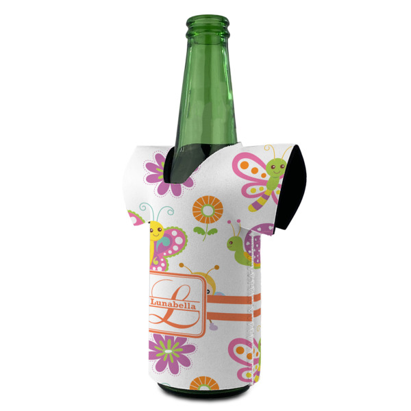 Custom Design - Jersey Bottle Cooler - ANGLE (on bottle)