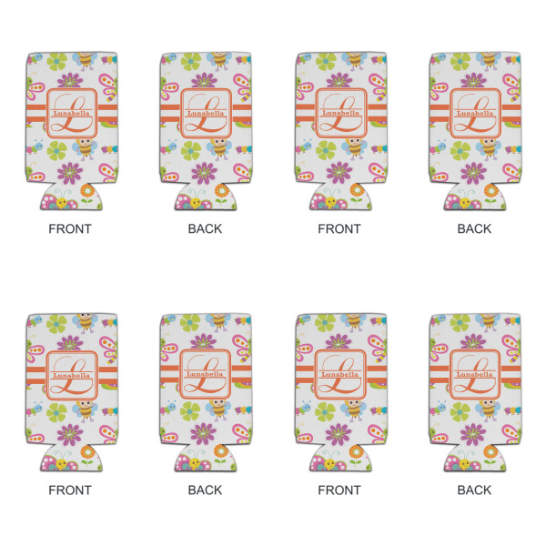 Custom Design - Can Cooler - 16oz - Set of 4 - Front & Back