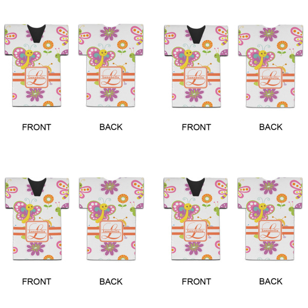 Custom Design - Jersey Bottle Cooler - Set of 4 - APPROVAL