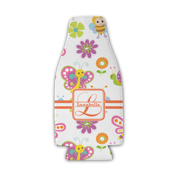 Custom Design - Zipper Bottle Cooler - Set of 4 - Front