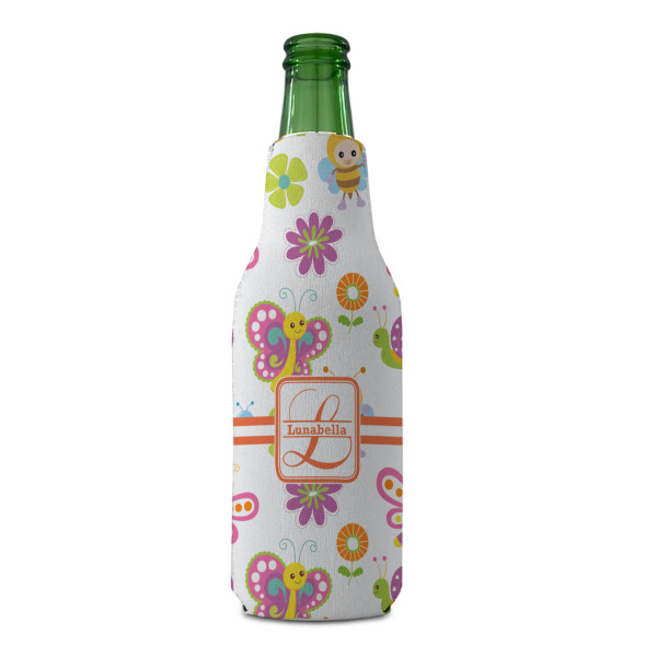Custom Design - Zipper Bottle Cooler - FRONT (bottle)