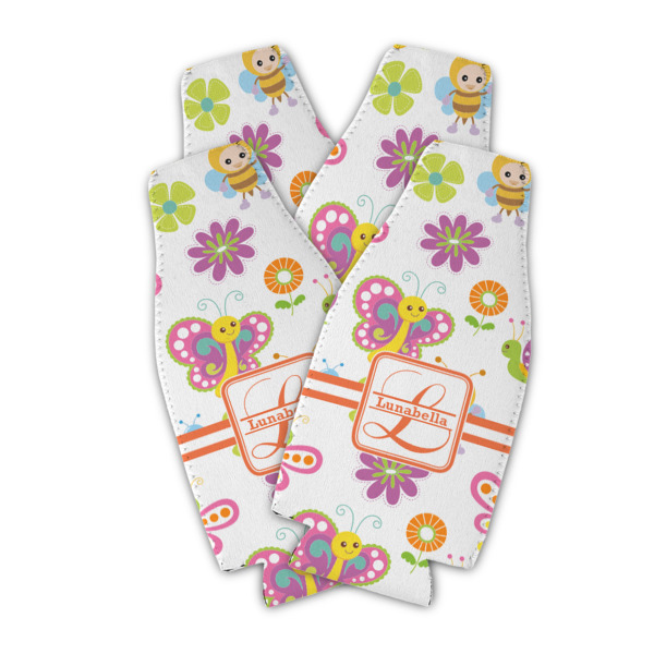 Custom Design - Zipper Bottle Cooler - Set of 4 - Main