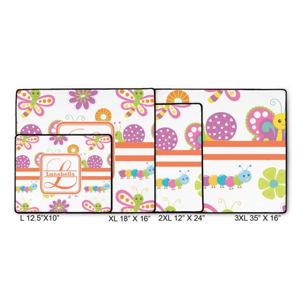 Custom Design - Gaming Mats - Size Chart