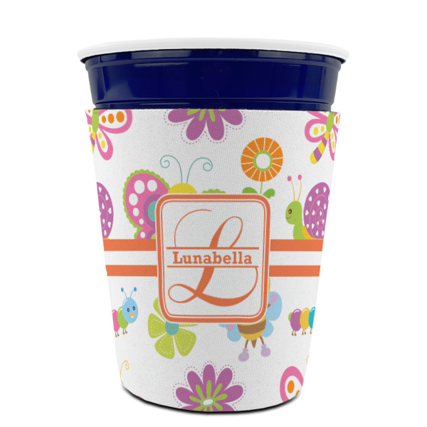 Custom Design - Party Cup Sleeves - without bottom - Front (On Cup)