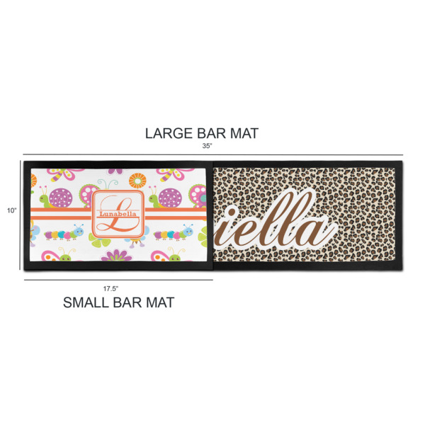 Custom Design - Bar Mats - Sizing Chart