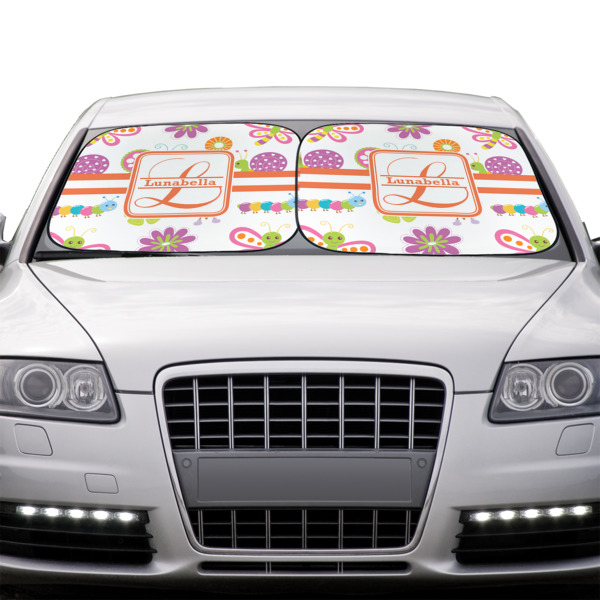 Custom Design - Car Sun Shades - IN CONTEXT