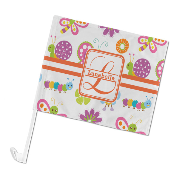 Custom Leopard Print Car Flag (Personalized)