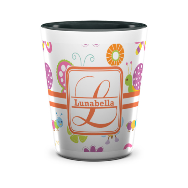 Custom Design - Ceramic Shot Glass - Two Tone - Front