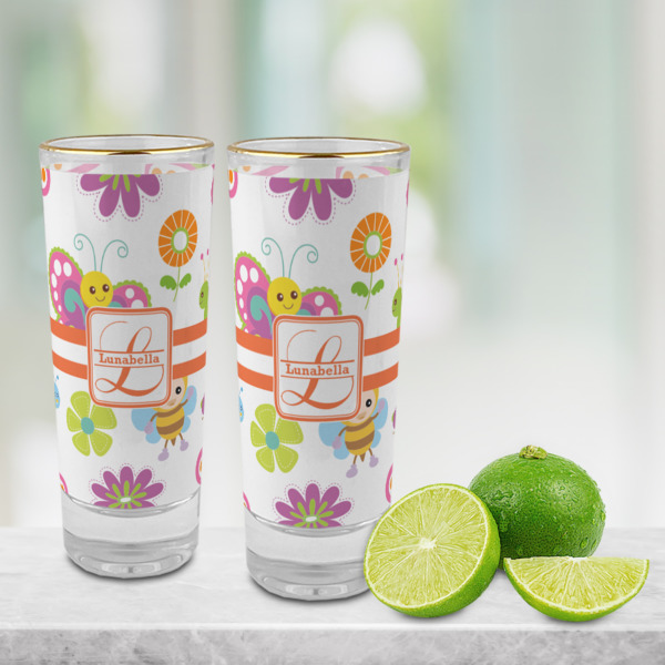 Custom Design - Glass Shot Glass - 2oz - Lifestyle