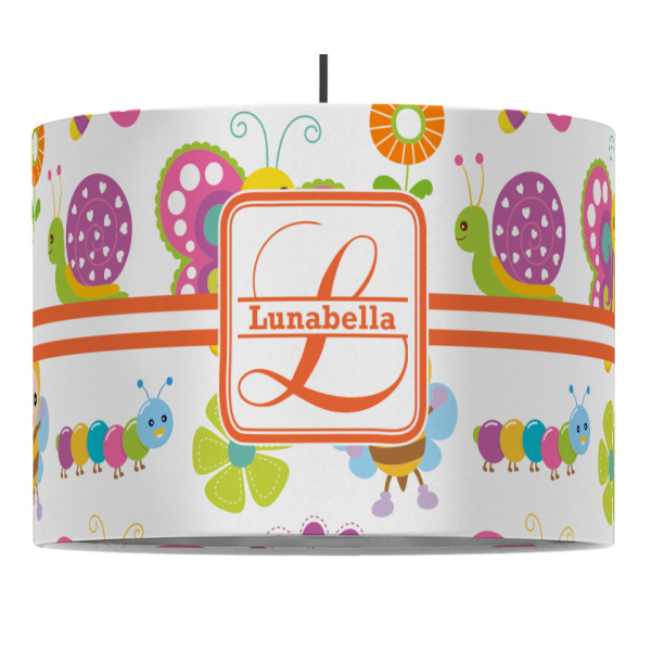 Custom Leopard Print Drum Pendant Lamp (Personalized)