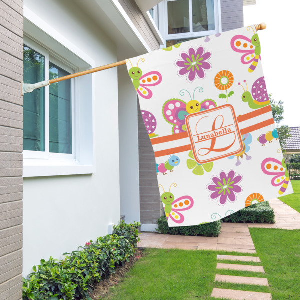 Custom Design - House Flags - Double Sided - LIFESTYLE
