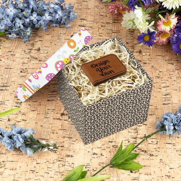 Custom Design - Gift Boxes with Lid - Canvas Wrapped - Small - In Context