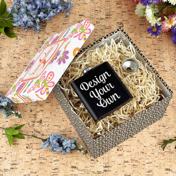 Custom Design - Gift Boxes with Lid - Canvas Wrapped - Large - In Context