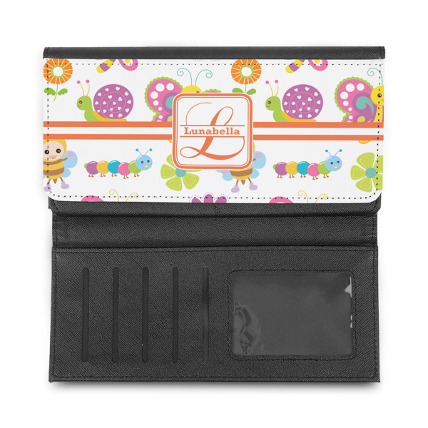 Custom Design - Ladies Wallet - Half Way Open