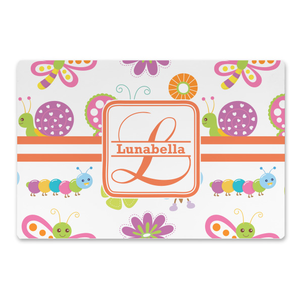 Custom Leopard Print Large Rectangle Car Magnet (Personalized)