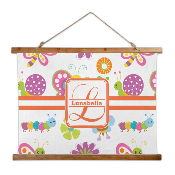 Custom Leopard Print Wall Hanging Tapestry - Wide (Personalized)