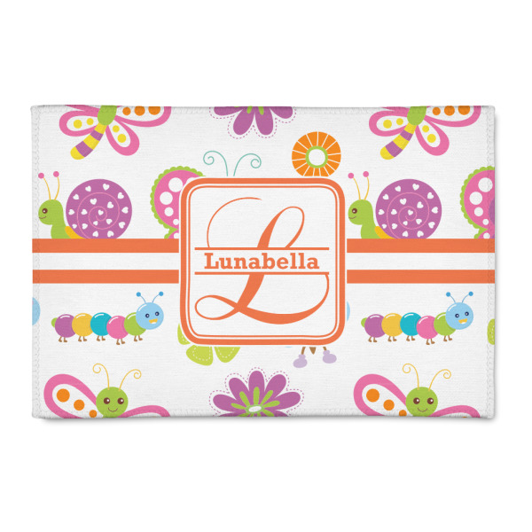 Custom Leopard Print 2' x 3' Indoor Area Rug (Personalized)