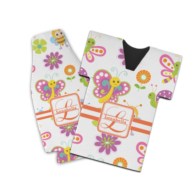 Custom Leopard Print Bottle Cooler (Personalized)