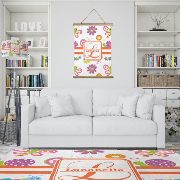 Custom Design - Wall Hanging Tapestry - Portrait - In Context