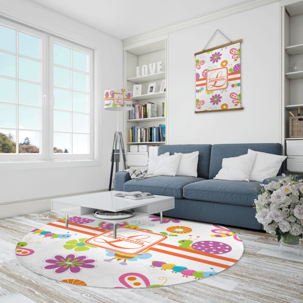 Custom Design - Round Area Rug - IN CONTEXT