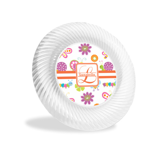 Custom Leopard Print Plastic Party Appetizer & Dessert Plates - 6" (Personalized)