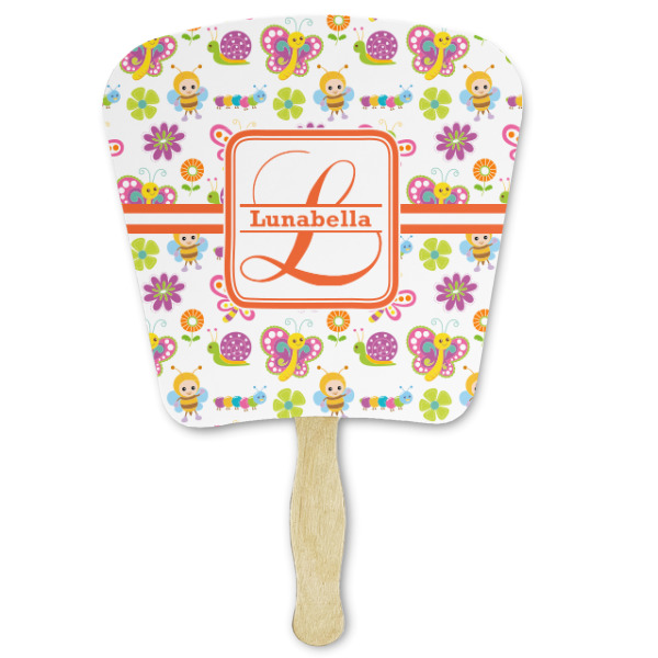 Custom Leopard Print Paper Fan (Personalized)