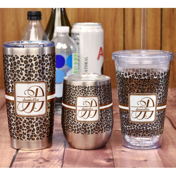 Custom Design - Stemless Wine Tumbler - Full Print - In Context