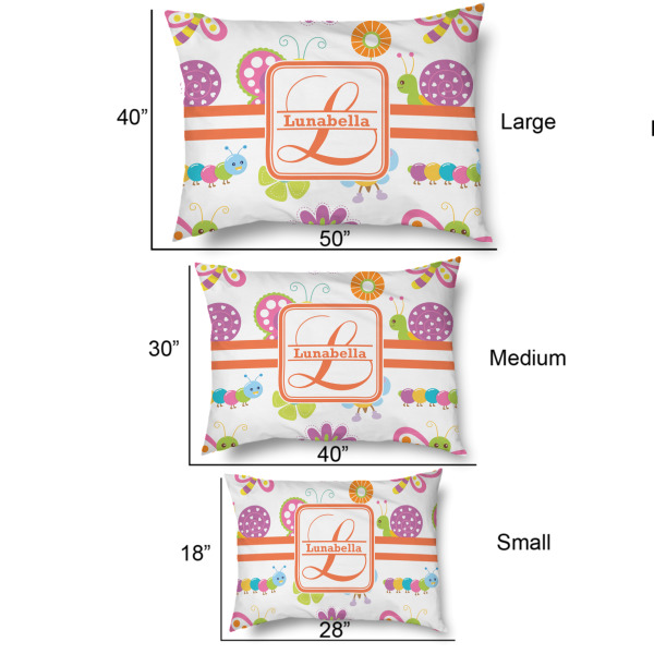 Custom Design - Outdoor Dog Beds - SIZE CHART