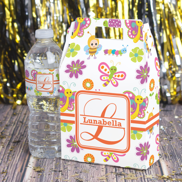 Custom Design - Gable Favor Box - In Context