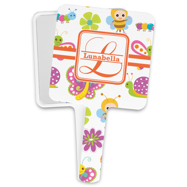 Custom Leopard Print Hand Mirror (Personalized)