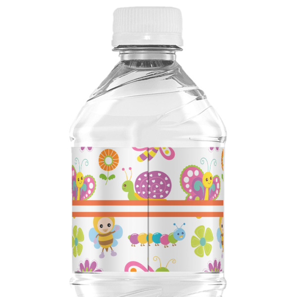 Custom Design - Water Bottle Label - Back View