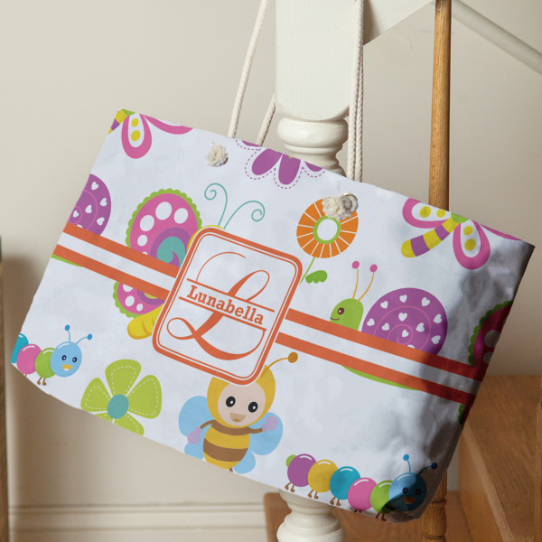 Custom Design - Large Rope Tote - Life Style