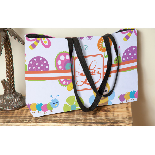 Custom Design - Tote w/Black Handles - Lifestyle View