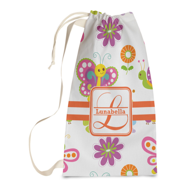 Custom Leopard Print Laundry Bags - Small (Personalized)