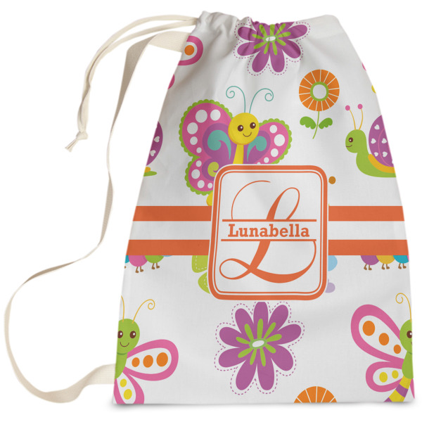 Custom Leopard Print Laundry Bag (Personalized)