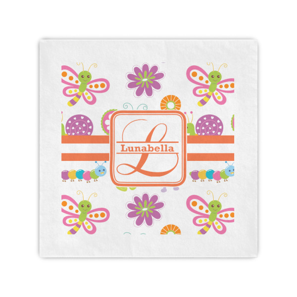 Custom Leopard Print Cocktail Napkins (Personalized)