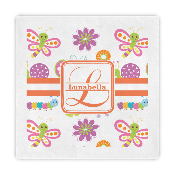 Custom Leopard Print Decorative Paper Napkins (Personalized)