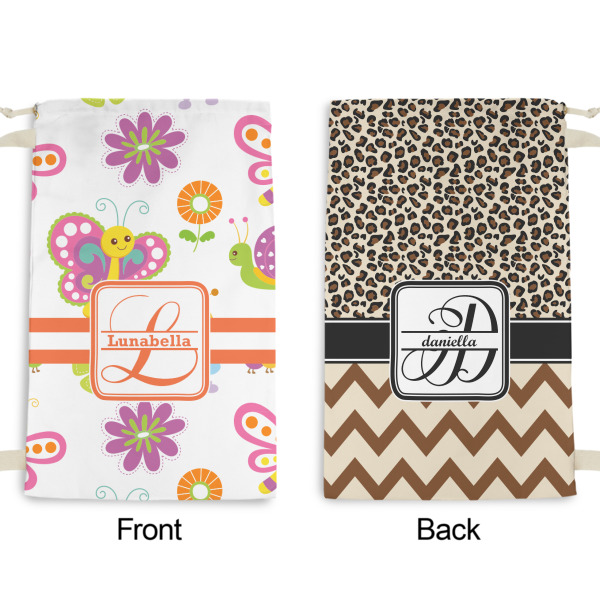 Custom Design - Small Laundry Bag - Front & Back View