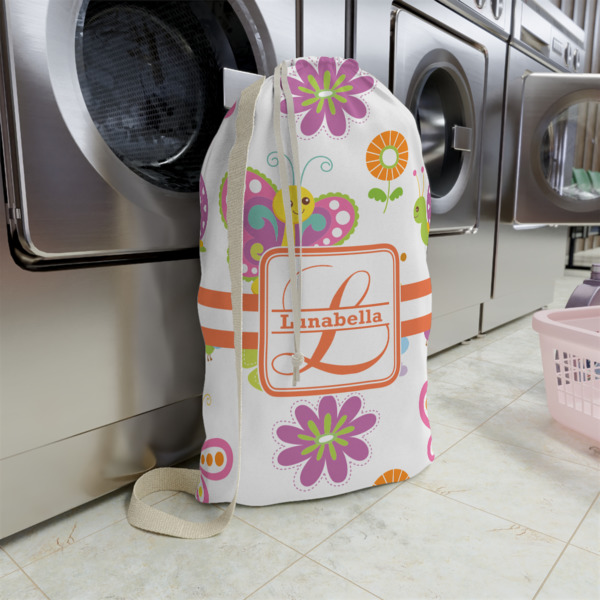 Custom Design - Large Laundry Bag - In Context